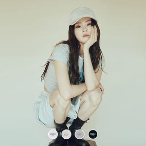 395515 여 헴라인 그래픽 반팔티 GRDN