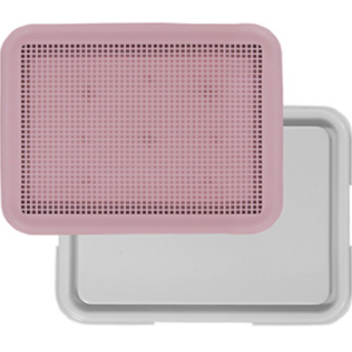 세토리 그물망 실속형 배변판 탑 핑크