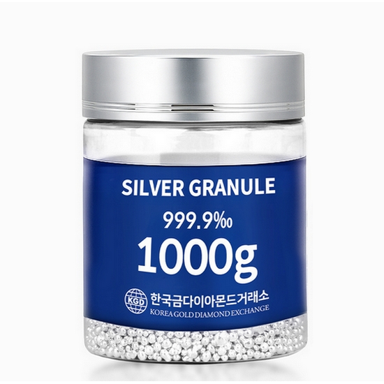 한국금다이아몬드 실버 그래뉼 1000g (1개)_이미지