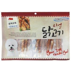 펫더맨 리얼 닭고기 오독오독 치킨우유껌 300g (1개)_이미지