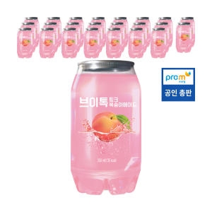 오케이에프 브이톡 핑크 복숭아에이드 350ml (24개)