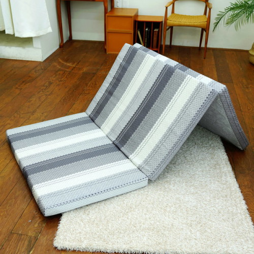 자미스 접이식 3단 HR 고탄성 토퍼 매트리스 MS (5cm)_이미지