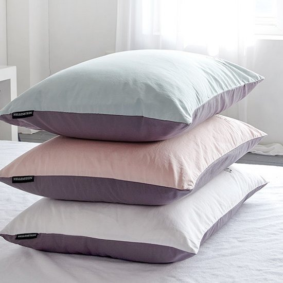 헬렌스타인 브리즈 워싱 60수 투톤양면 베개커버 (2개, 60x40cm)_이미지