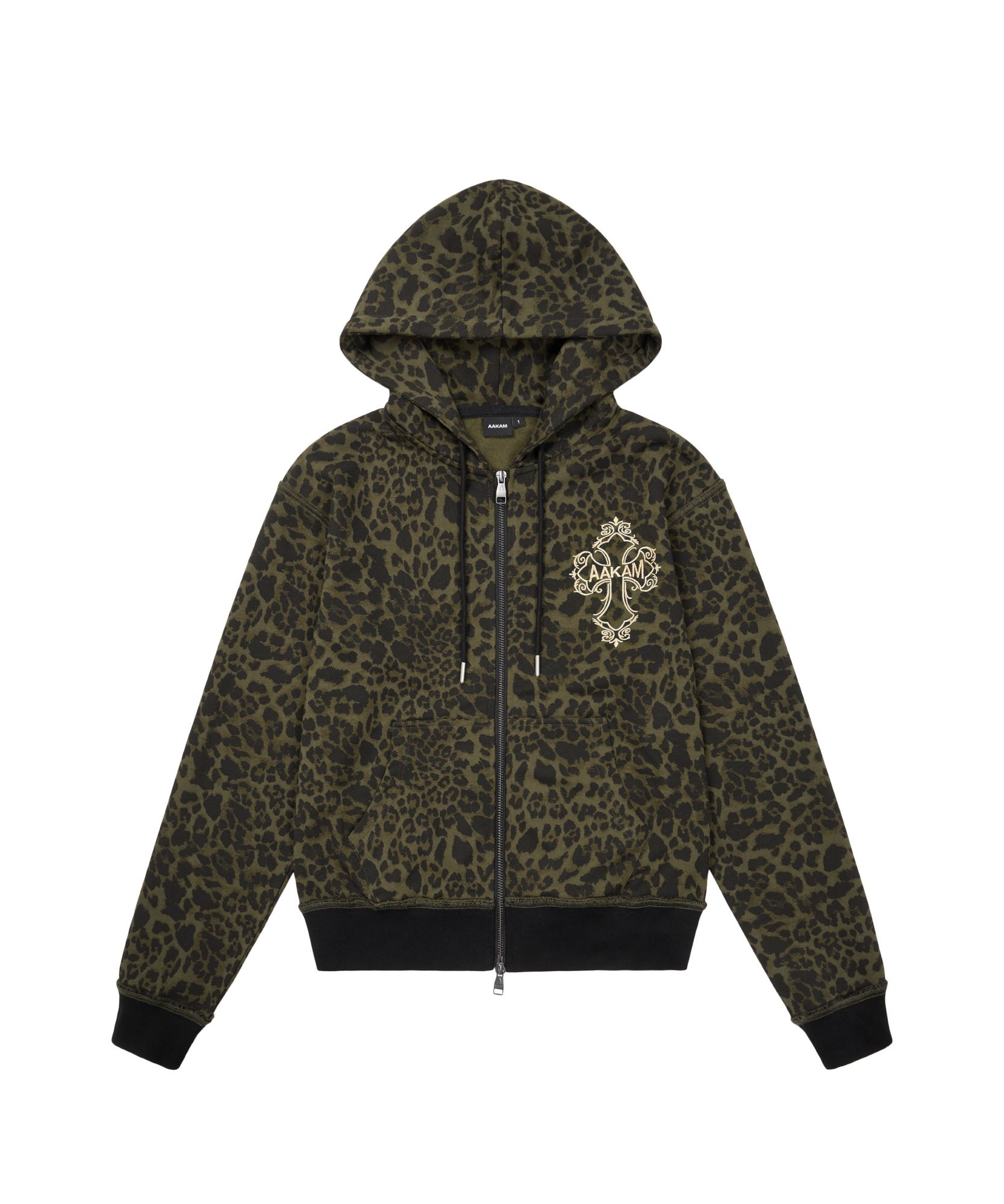 아캄 AKM CROS2 ZipUp Hoodie Khaki 28958630