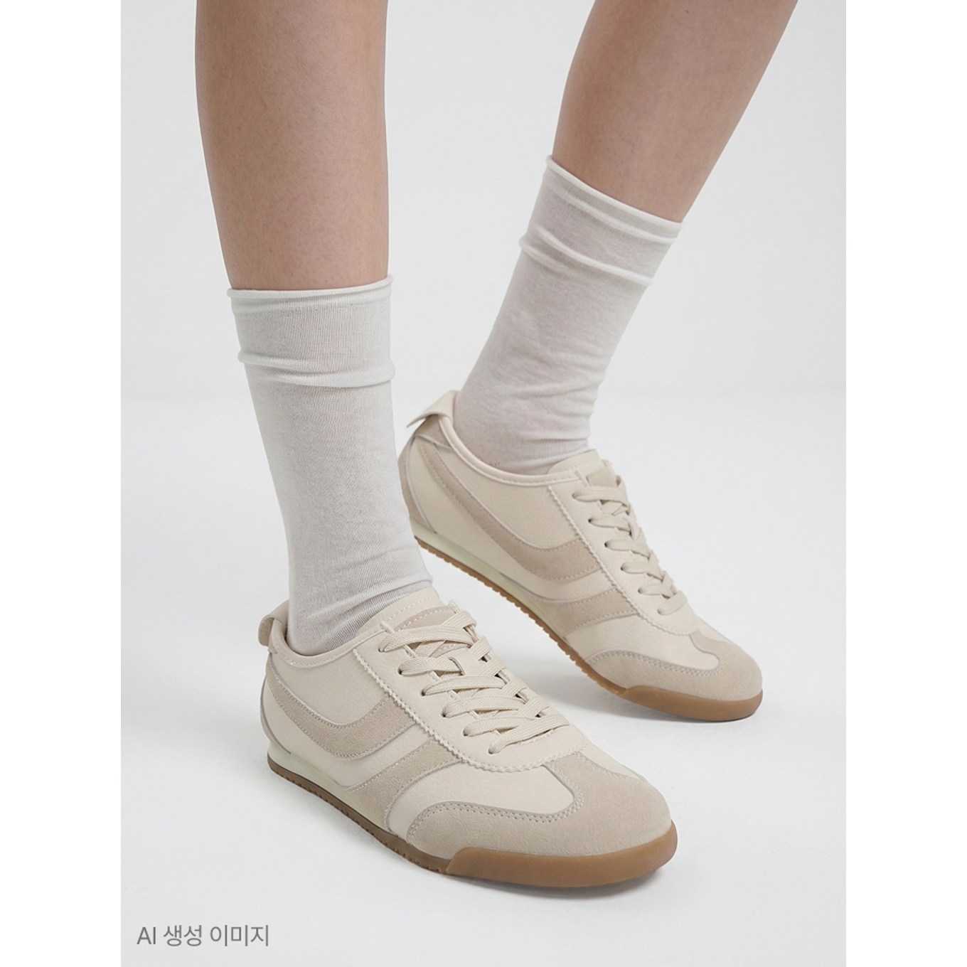 슈펜 슬림핏 스니커즈 HPCR6GA310 19 BLACK 230_이미지