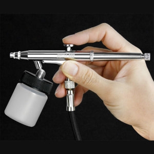 비틀벅 사이펀 에어브러쉬 3호 도료컵교환식 프라모델 모형 건담 그림 네일아트 문신 색칠_이미지