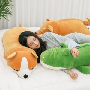 이젠크리에이션 이젠돌스/꿀잠쿠션 악어 100CM/모찌모찌 꿀잠쿠션인형 100CM 대형이미지입니다. 누르면 해당 게시물로 새창이동합니다.