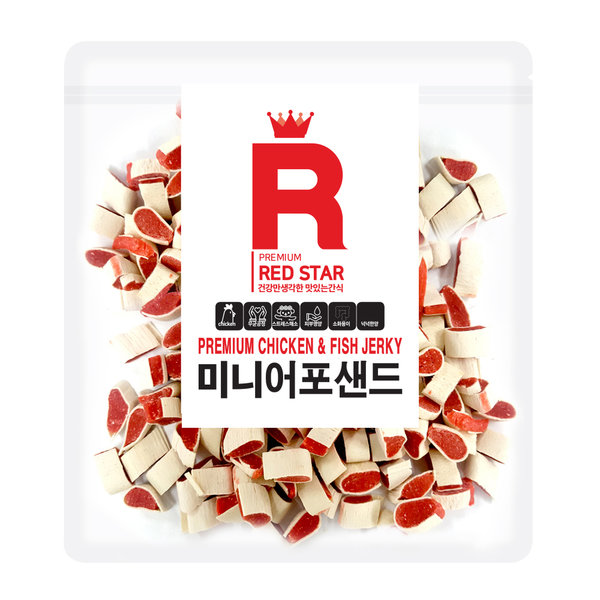 레드스타 미니 어포샌드 300g (6개)