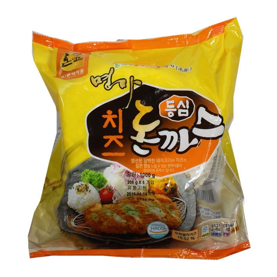 한맥식품 명가 치즈 등심 돈까스 1kg (1개)_이미지