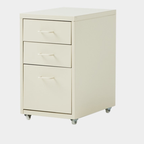 마카롱 철제 3단 서랍장 280