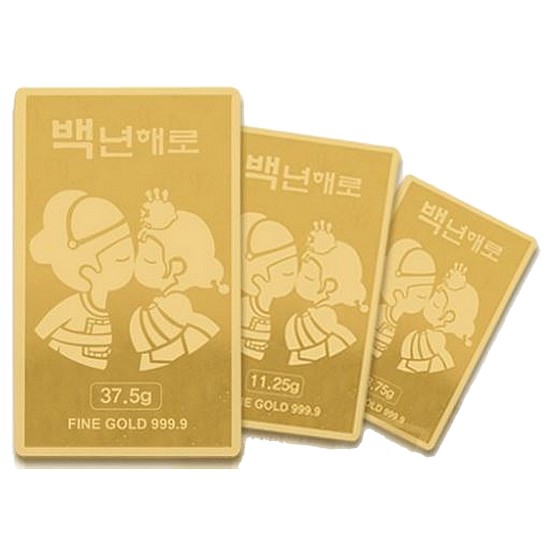 혼골드모아 골드모아 결혼 골드바 75g (결혼)