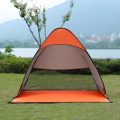 비치쉐이드 팝업텐트 2인용 오렌지_이미지