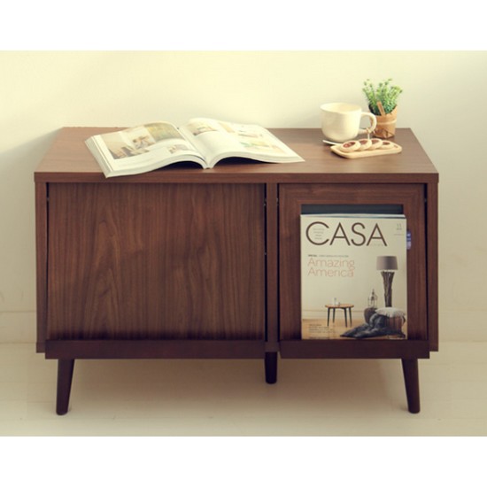 사토스토리지 사토가구 프레모 와이드 플랩도어 수납장 no.1