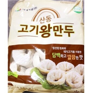 [불명] 업소용 식당 식자재 재료 고기 왕만두 1.4kg X7_이미지