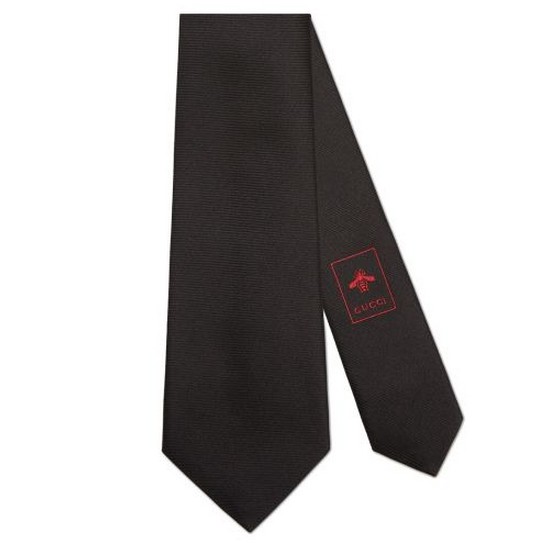 구찌 인터로킹 G 실크 자카드 타이 677884 4E002 1000