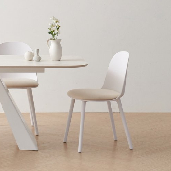 보니애가구 달리아 포세린 세라믹 식탁 1800 (의자4개)_이미지