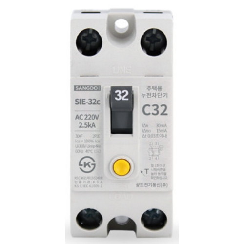 주택용 누전차단기 SIE-32c 16A