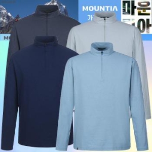  마운티아 남성 시스티셔츠Z5 경량 잠재권축사 원단 S33565981