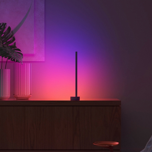 필립스 LED hue 그라디언트 사인 테이블 스탠드 램프_이미지