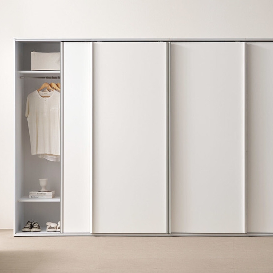 유테라가구 멜로우 4도어 슬라이딩 옷장 3200