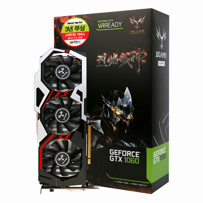 COLORFUL ������ GTX1060 iGame U-TOP OC D5 3GB