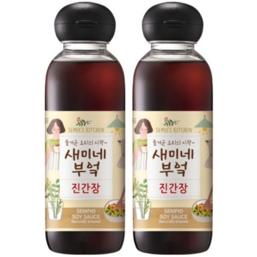 새미네부엌 진간장 450ml (2개)_이미지