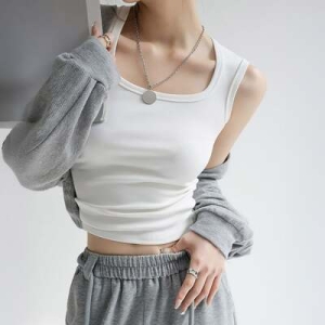 셀럽하우스 크롭 B0984 나시탑 여성 애슬레저룩 데일리 운동복 운동나시 583093_n613_1_WFI72XI