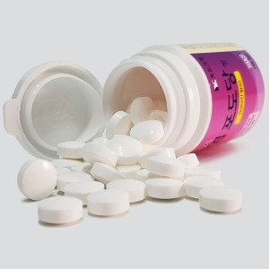 죽염 식염 포도당 70정