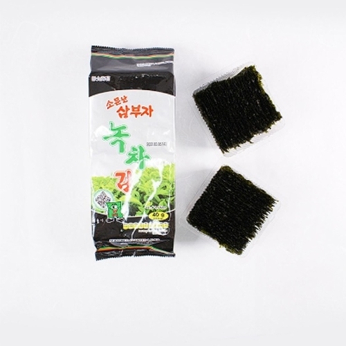 삼부자 녹차식탁김 대 40g 20ea 1box_이미지