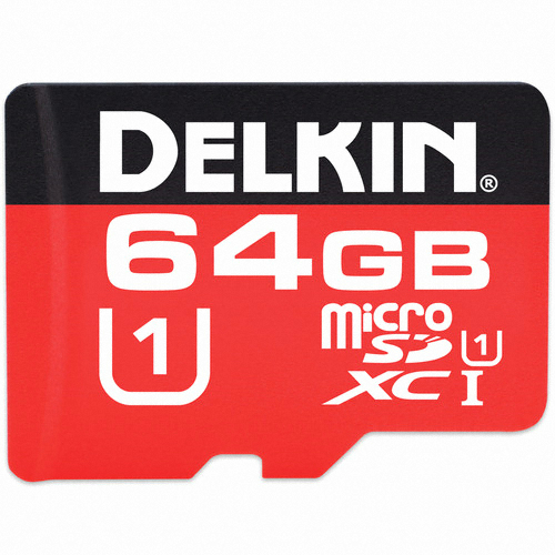 Delkin micro SDXC UHS-I 375X (해외구매,64GB)