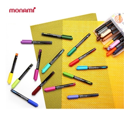 모나미 생잉크 네임펜 F 122 (24색)_이미지