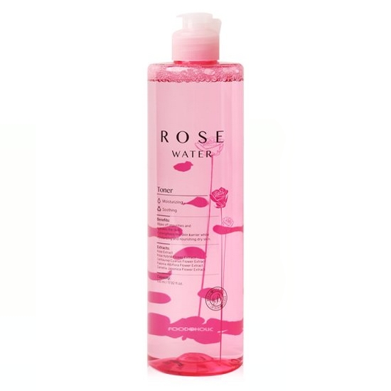 푸드어홀릭 로즈 워터 토너 530ml