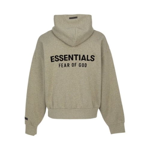 피어오브갓 FEAR OF GOD 에센셜 남성 기모 후드 집업 192AS252072F HOMESTEAD HEATHER_이미지