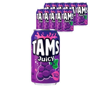 롯데칠성음료 탐스 쥬시 포도 355ml (12개)_이미지