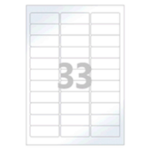 아이라벨 흰색 광택 레이저 전용 사각형 라벨지 A4 CL231LG (50매)_이미지