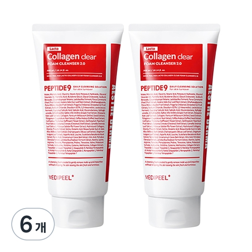 메디필스킨이데아 메디필 레드 락토 콜라겐 클리어 2.0 120ml (6개)_이미지