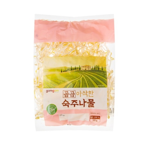곰곰 아삭한 숙주나물 300g (5개)_이미지