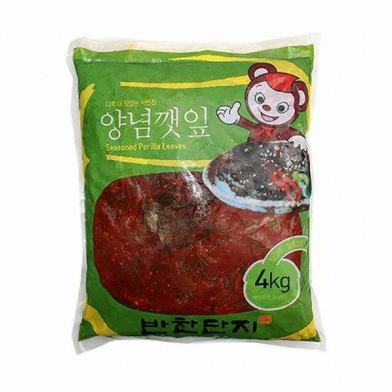 반찬단지 양념깻잎 4kg (5개)