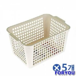 한세상 핸디 메쉬바구니 1호 색상랜덤 다용도수납 화장대정리