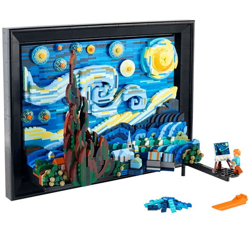 레고 빈센트 반 고흐 - 별이 빛나는 밤 (21333) (일반구매)_이미지