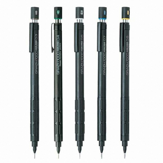 펜텔 그래프 1000 PG1003 샤프 0.3mm (1개)_이미지