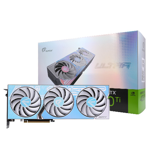 COLORFUL iGame 지포스 RTX 4060 Ti ULTRA OC D6 8GB White_이미지