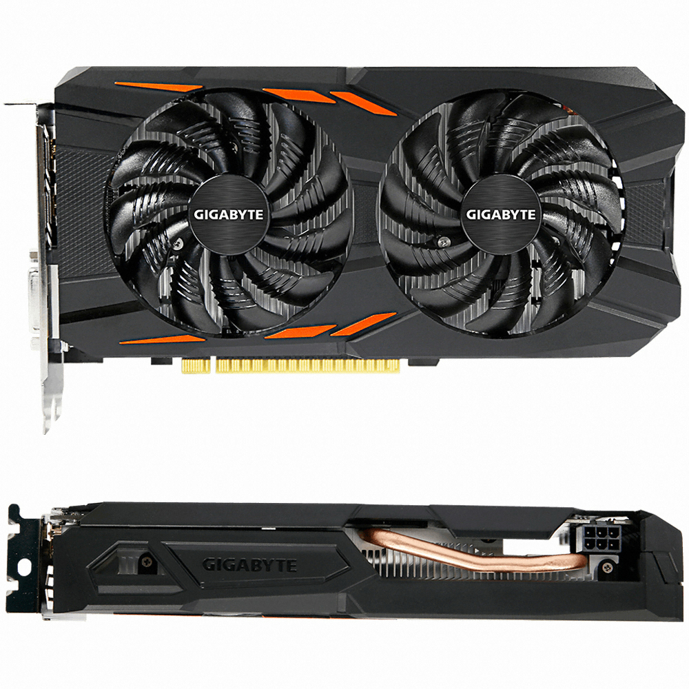 GIGABYTE ������ GTX1050 Ti UDV D5 4GB ��������