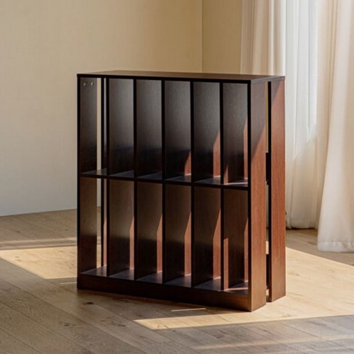 레트로하우스 파레드 2단 일반형 거실 책장 800