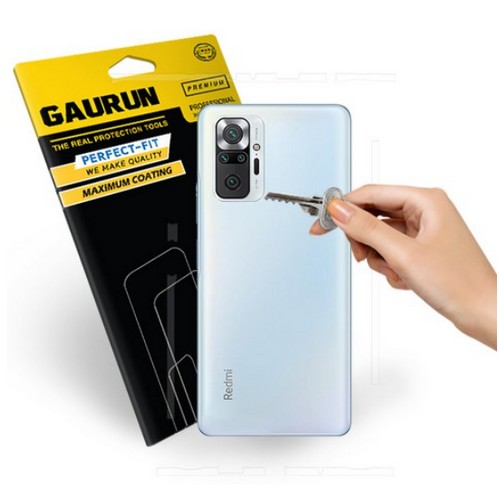 레드미 노트10 프로 유광 측면 외부보호필름