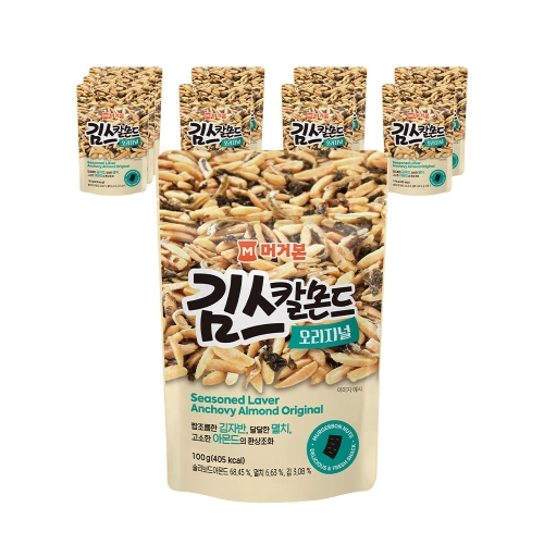 머거본 칼몬드 100g (10개)_이미지