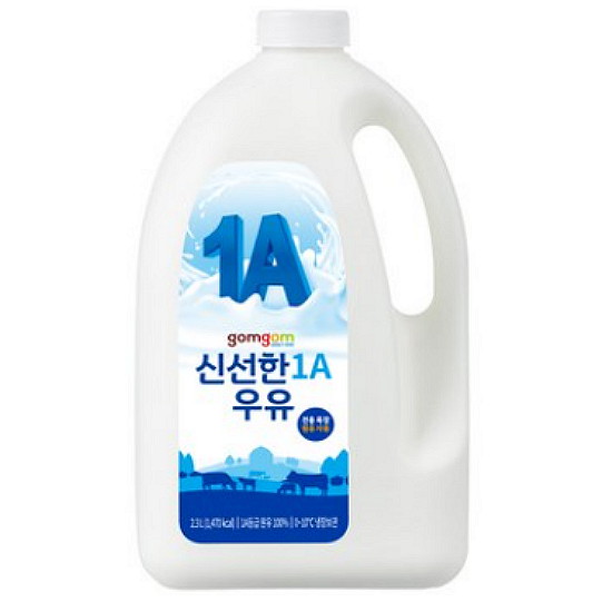 곰곰 신선한 우유 2.3L (3개)_이미지