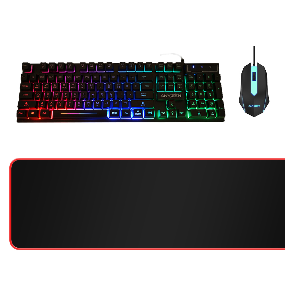 ANYZEN AMK-450 Ű���� ���콺 ��Ʈ With Pad