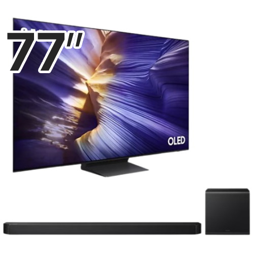 삼성전자 올레드 KQ77SF90AEXKR (스탠드+사운드바, HW-Q800F)_이미지