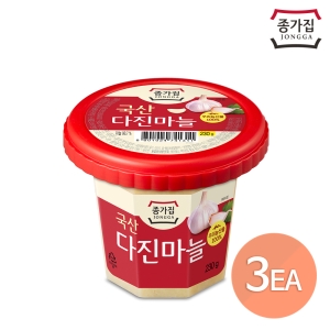 국산 다진마늘 230g x 3개